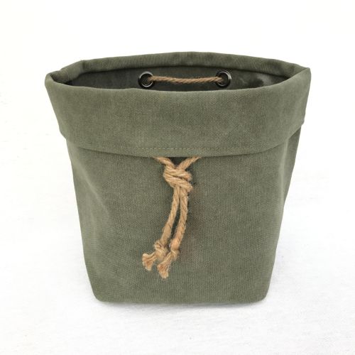 Canvas vase