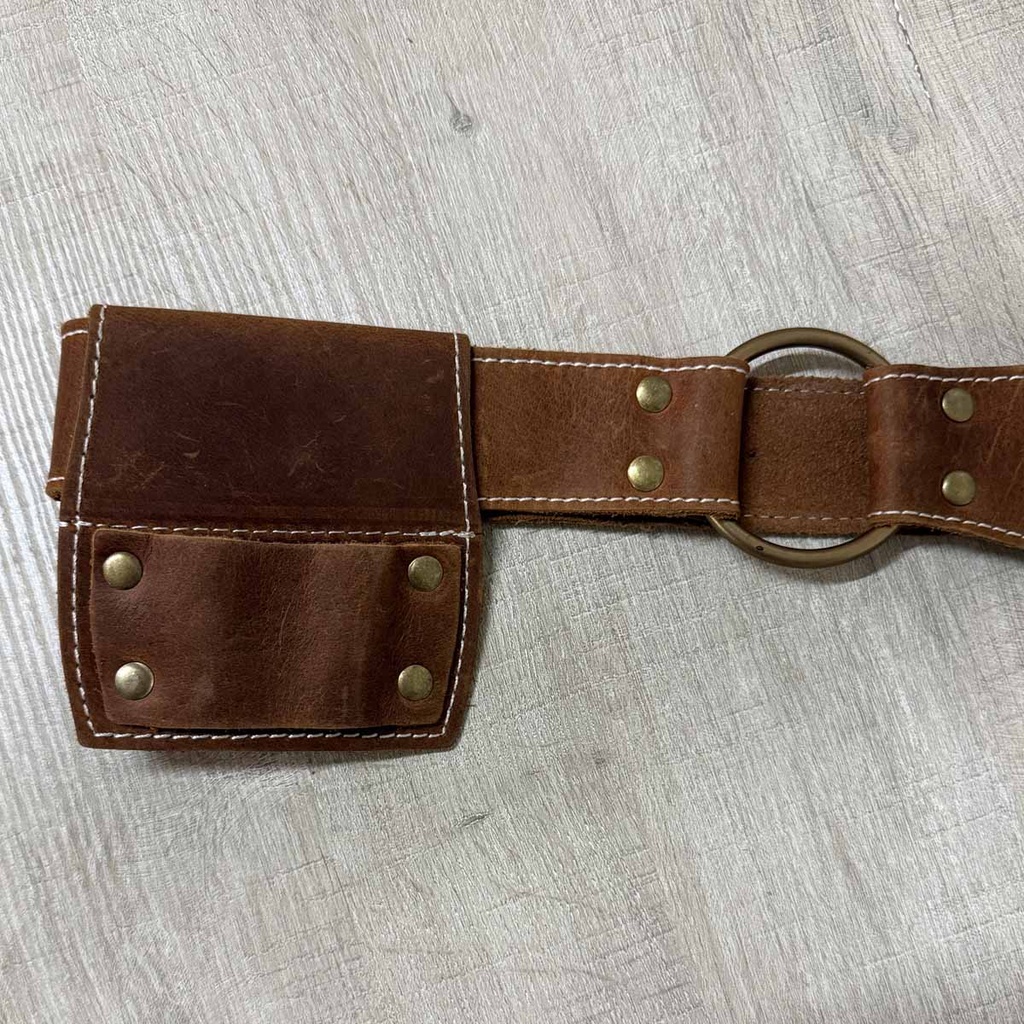 Lederen toolbelt