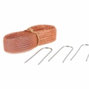 Snail copper mesh fence