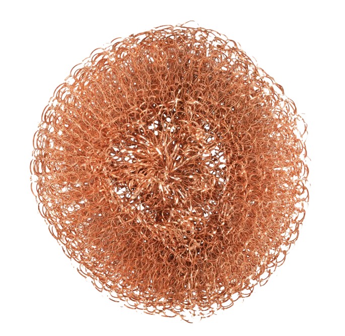 Copper scourers against slugs – 2 pcs